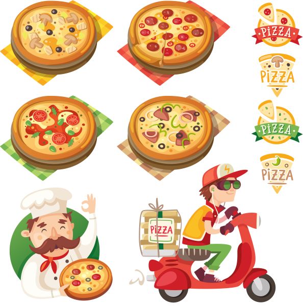 披萨PNG免抠图透明素材 16设计网编号:44010