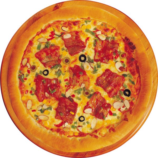 披萨PNG免抠图透明素材 普贤居素材编号:44052