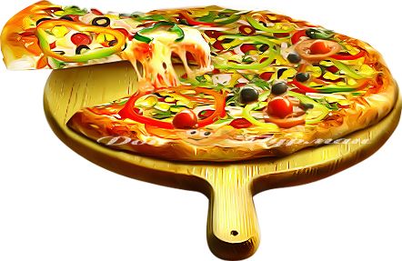 披萨PNG透明元素免抠图素材 16素材网编号:44085