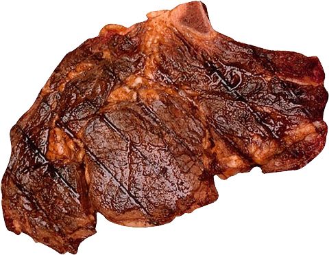 牛排肉 PNG透明背景免抠图元素 16图库网编号:80768