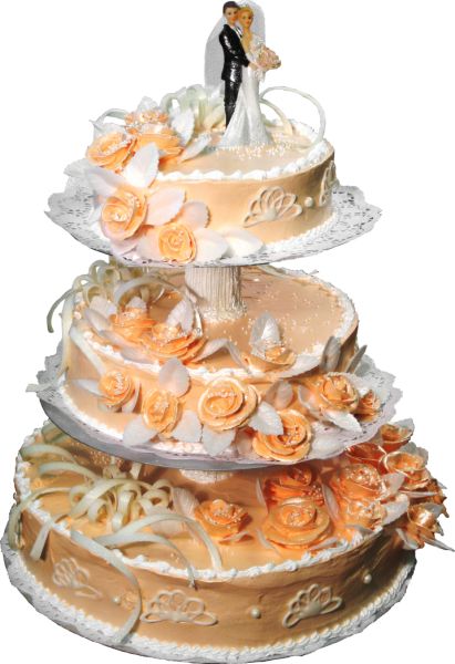 婚礼蛋糕PNG免抠图透明素材 素材中国编号:104383