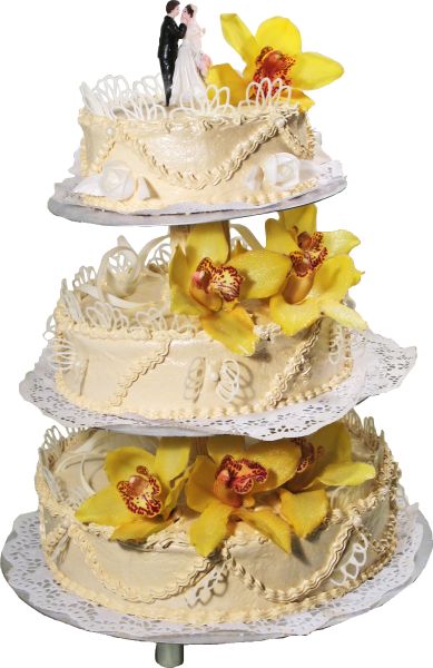 婚礼蛋糕PNG透明元素免抠图素材 16素材网编号:104391