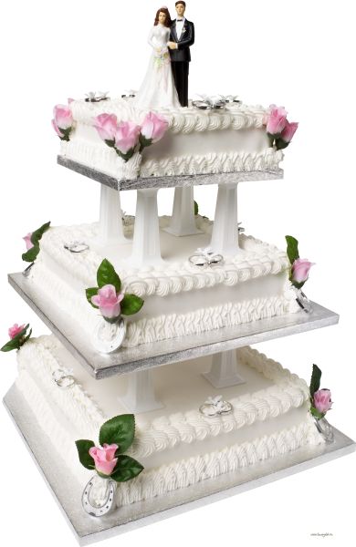 婚礼蛋糕PNG透明元素免抠图素材 16素材网编号:99010