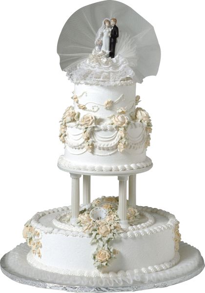 婚礼蛋糕PNG透明元素免抠图素材 16素材网编号:99012