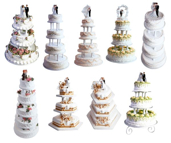 婚礼蛋糕PNG透明元素免抠图素材 16素材网编号:99014