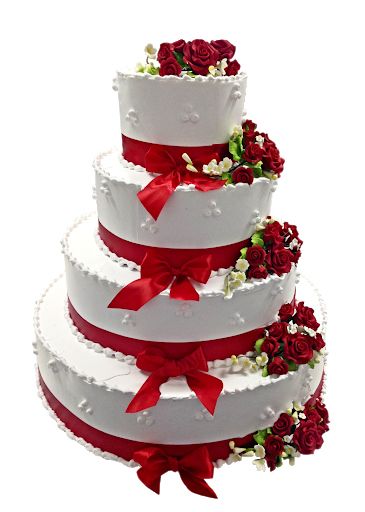 婚礼蛋糕PNG透明元素免抠图素材 16素材网编号:99020