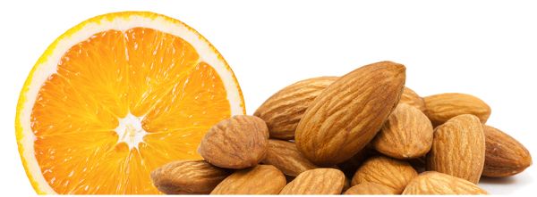 Almonds with lemon PNG透明背景免抠图元素 16图库网编号:50695