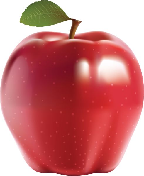 大红苹果 PNG免抠图透明素材 16设计网编号:12406