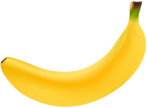 香蕉PNG黄色透明图片 图片编号:104243