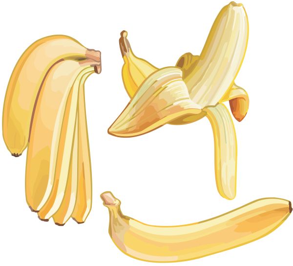 香蕉 PNG免抠图透明素材 素材中国编号:104256
