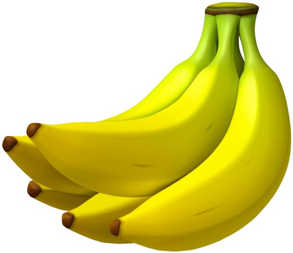 黄色香蕉PNG透明背景免抠图元素 素材中国编号:819