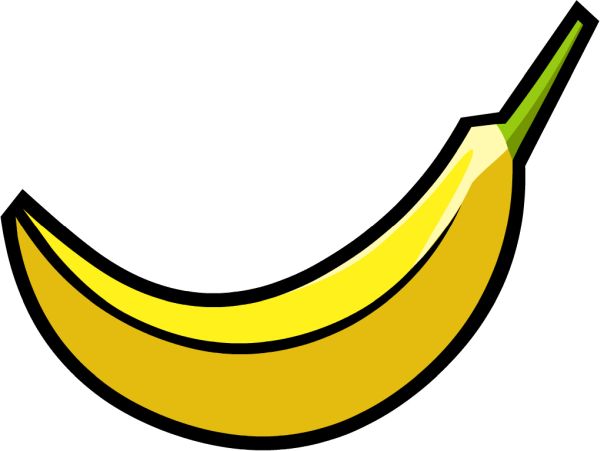 香蕉PNG透明背景免抠图元素 素材中国编号:850