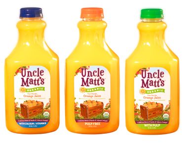 瓶装橙汁PNG免抠图透明素材 素材天