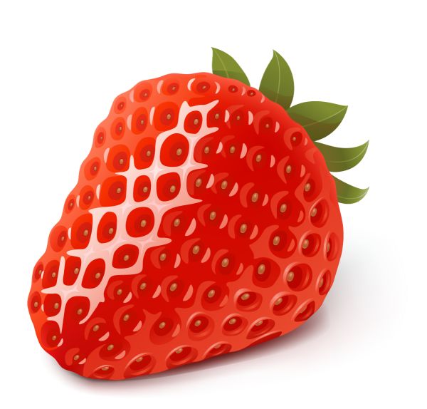草莓PNG透明背景 图片编号:2587