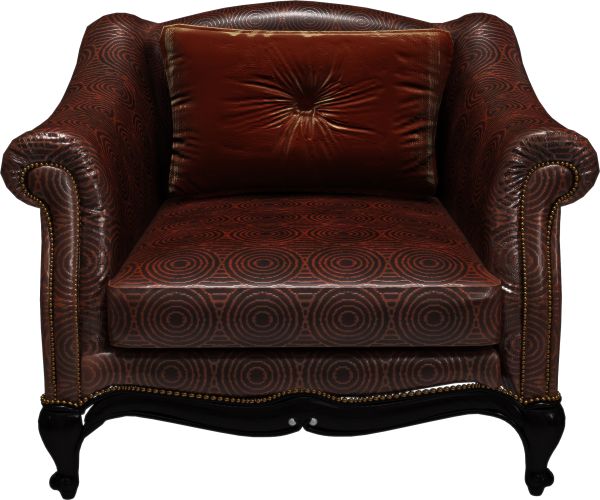 棕色扶手椅PNG免抠图透明素材 16设计网编号:7012
