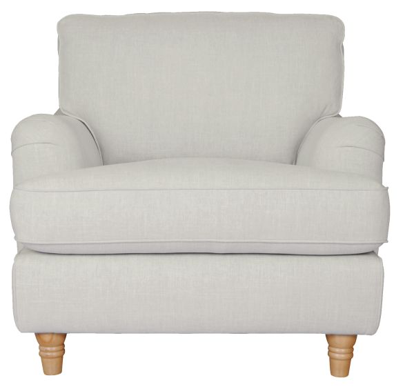 白色扶手椅PNG免抠图透明素材 16设计网编号:7033