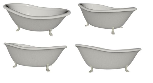 浴缸 PNG免抠图透明素材 16设计网编号:20951