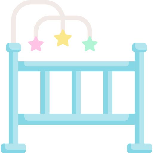 婴儿床 婴儿床 PNG透明背景免抠图元素 16图库网编号:106515