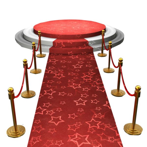 红地毯PNG透明元素免抠图素材 16素