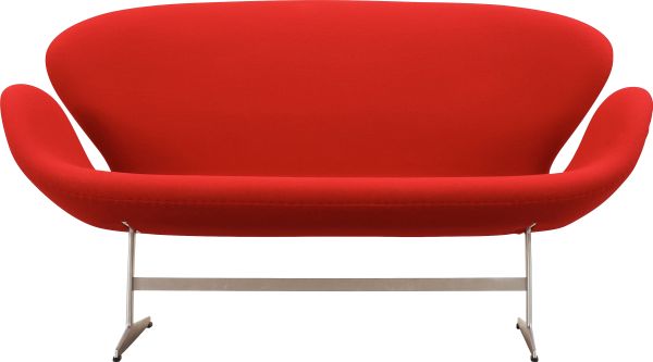 红色沙发PNG透明背景免抠图元素 素材中国编号:6953