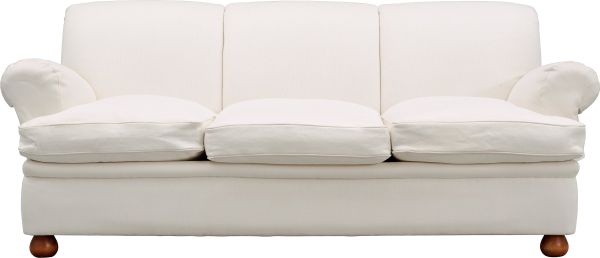 白色沙发PNG透明背景免抠图元素 16