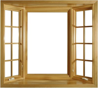 木窗PNG透明元素免抠图素材 16素材网编号:17699