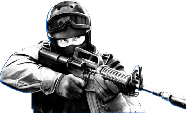 Counter Strike PNG, CS PNG免抠图透明素材 16设计网编号:58698