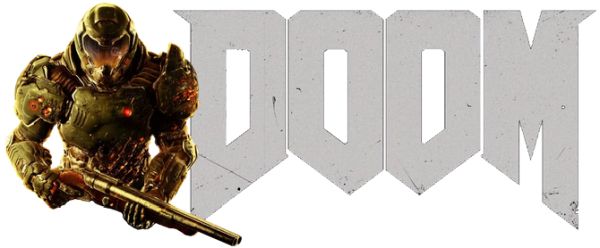 Doom logo PNG免抠图透明素材 普贤居素材编号:60995