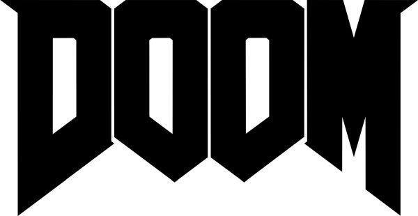 Doom logo PNG免抠图透明素材 普贤居素材编号:60998