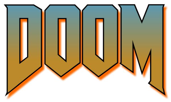 Doom logo PNG免抠图透明素材 普贤居素材编号:61017