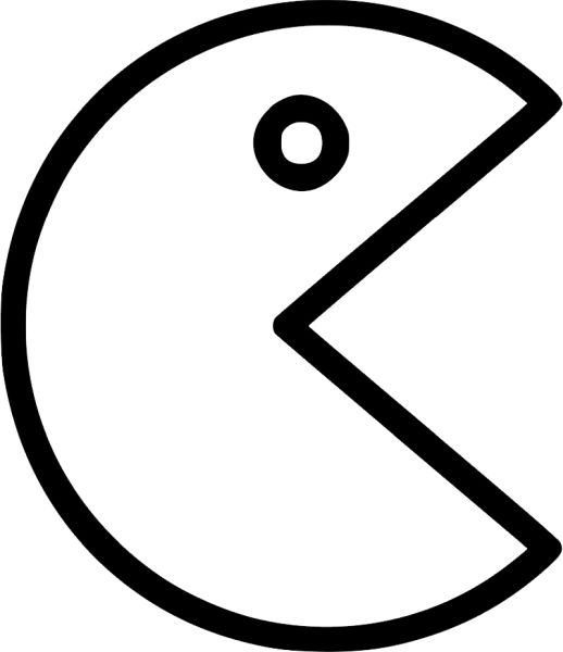 Pac-Man PNG, Pacman PNG透明背景免抠图元素 16图库网编号:73591