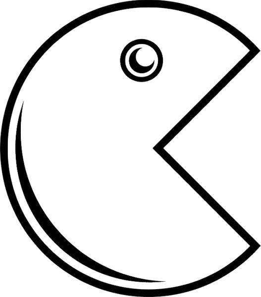 Pac-Man PNG, Pacman PNG透明背景免抠图元素 16图库网编号:73587