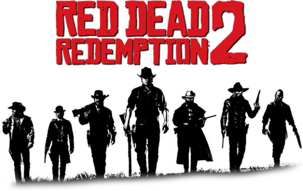 Red Dead Redemption 2 logo PNG透明背景免抠图元素 16图库网编号:91110