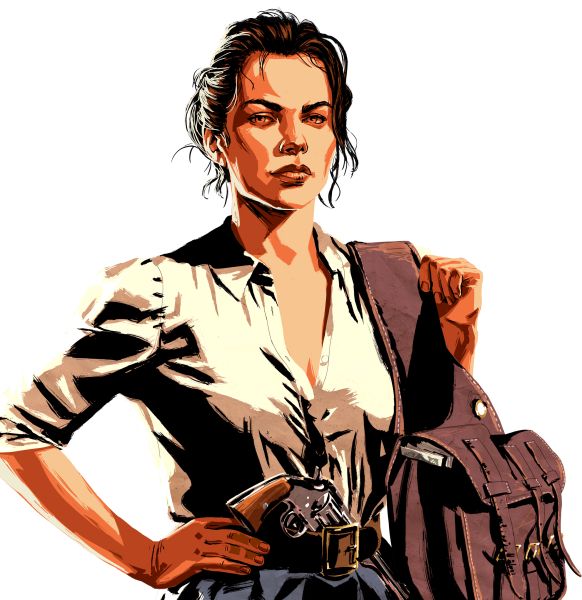 Red Dead Redemption PNG免抠图透明素材 16设计网编号:91134