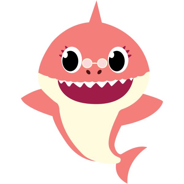 鲨鱼宝宝 PNG透明背景免抠图元素 1