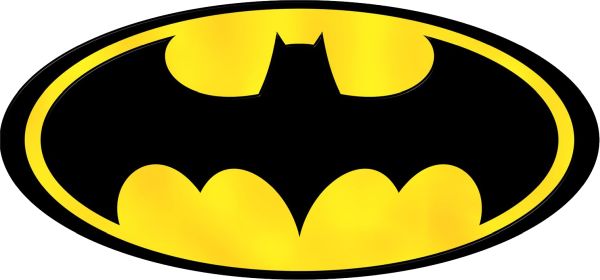 蝙蝠侠标志 PNG透明背景免抠图元素 素材中国编号:28991