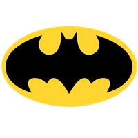 蝙蝠侠标志 PNG透明背景免抠图元素 素材中国编号:28996