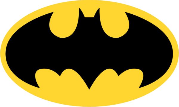 蝙蝠侠标志 PNG免抠图透明素材 素材中国编号:28982