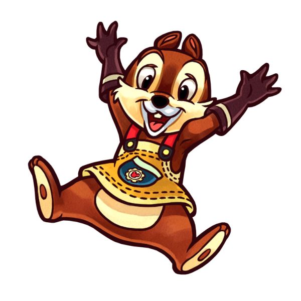 Chip and Dale PNG免抠图透明素材 普贤居素材编号:57383