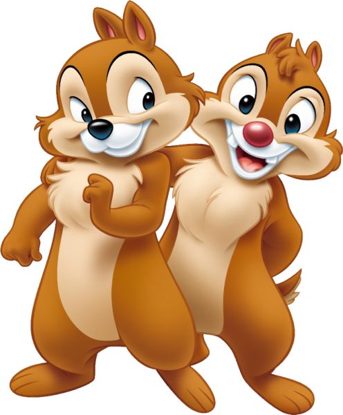 Chip and Dale PNG免抠图透明素材 素材中国编号:57386