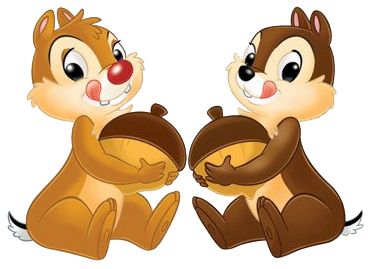Chip and Dale PNG透明背景免抠图元素 素材中国编号:57374