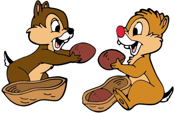 Chip and Dale PNG免抠图透明素材 普贤居素材编号:57394