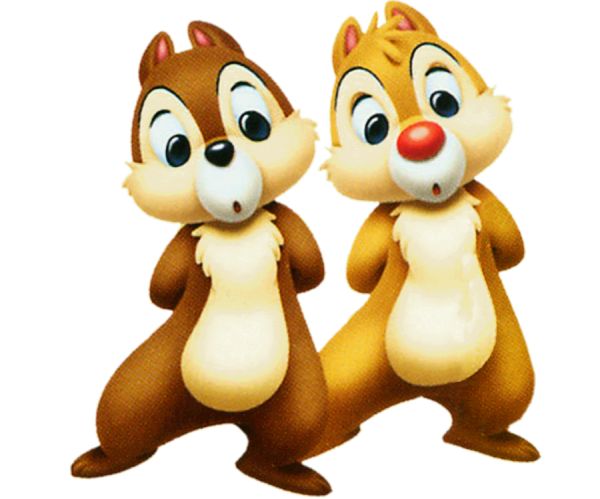 Chip and Dale PNG免抠图透明素材 普贤居素材编号:57400