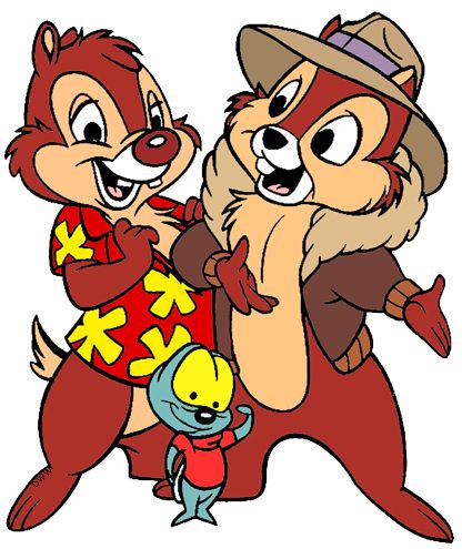 Chip and Dale PNG免抠图透明素材 素材中国编号:57404