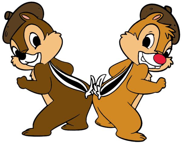 Chip and Dale PNG免抠图透明素材 素材中国编号:57406