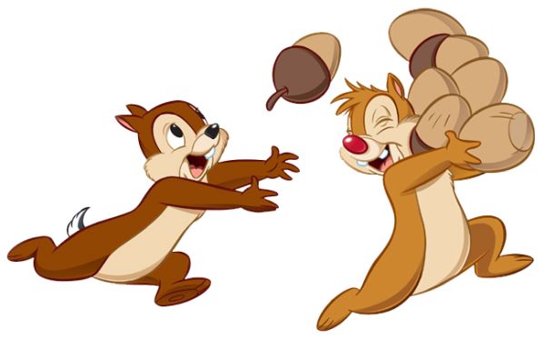 Chip and Dale PNG透明背景免抠图元素 素材中国编号:57408