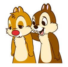 Chip and Dale PNG免抠图透明素材 普贤居素材编号:57379