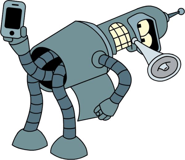 Futurama Bender PNG免抠图透明素材 普贤居素材编号:31209