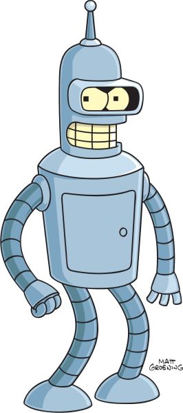 Futurama Bender PNG免抠图透明素材 16设计网编号:31212