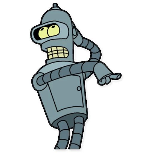 Futurama Bender PNG免抠图透明素材 16设计网编号:31219